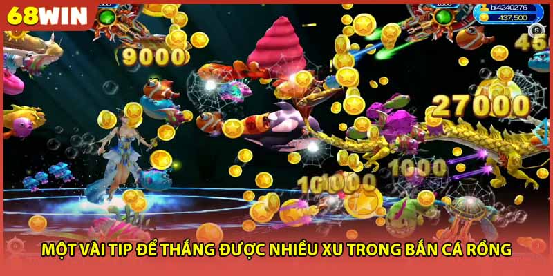Một vài tip để thắng được nhiều xu trong bắn cá rồng